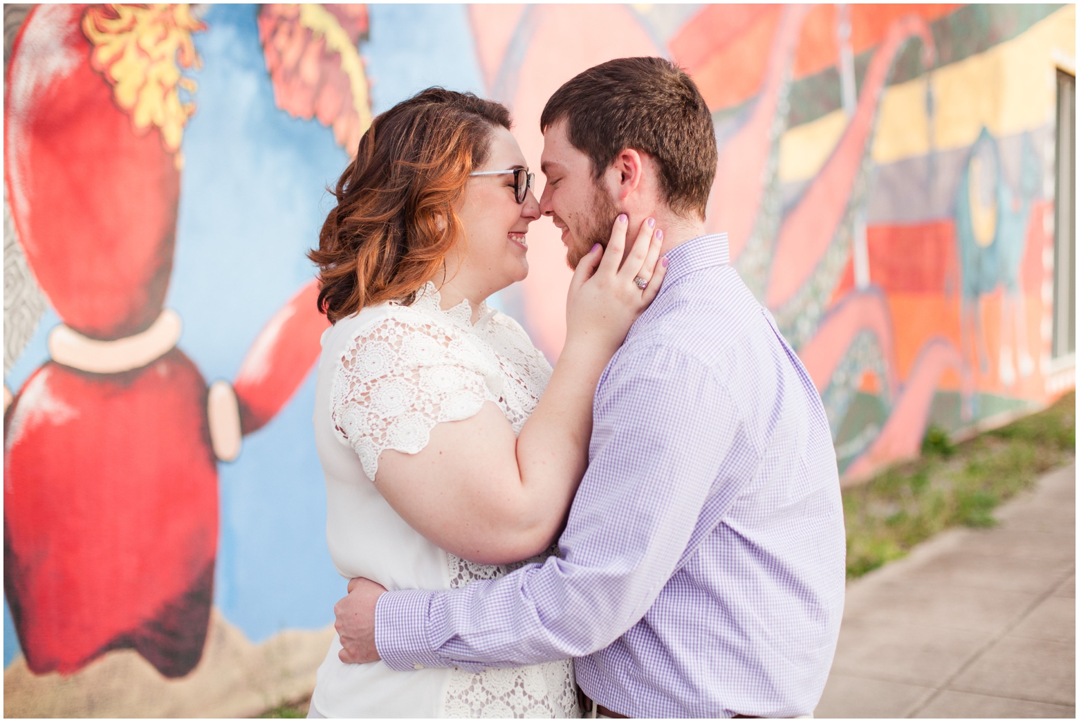 Angie McPherson Photography Norfolk Ghent Neon District Engagement Photos_0006