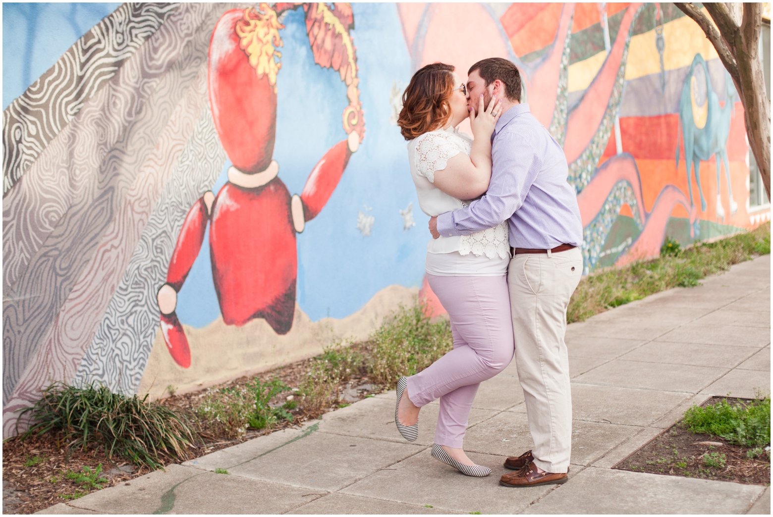 Angie McPherson Photography Norfolk Ghent Neon District Engagement Photos_0007