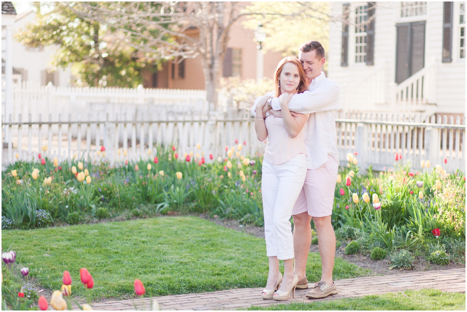 Angie McPherson Photography Colonial Williamsburg Engagement Photos_0024