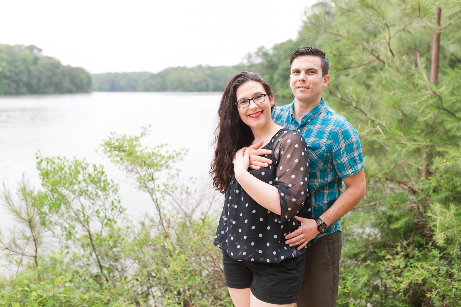 Lions Bridge Engagement Session in Newport News by Angie McPherson Photography