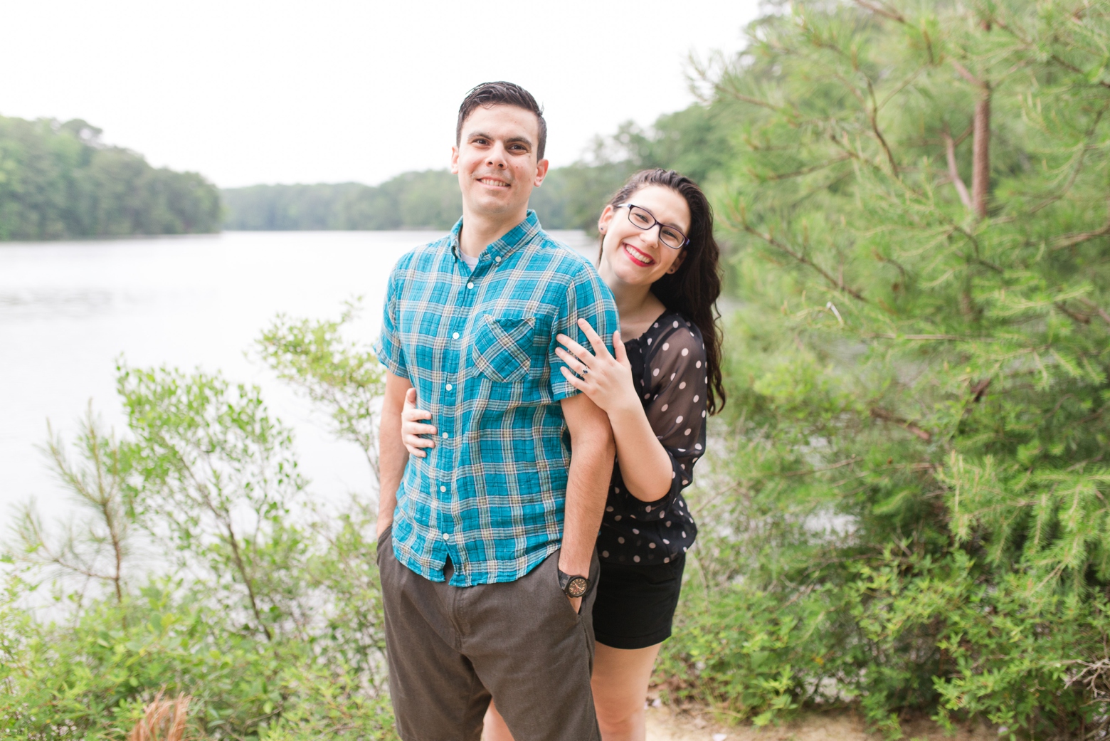 Lions Bridge Engagement Session in Newport News by Angie McPherson Photography