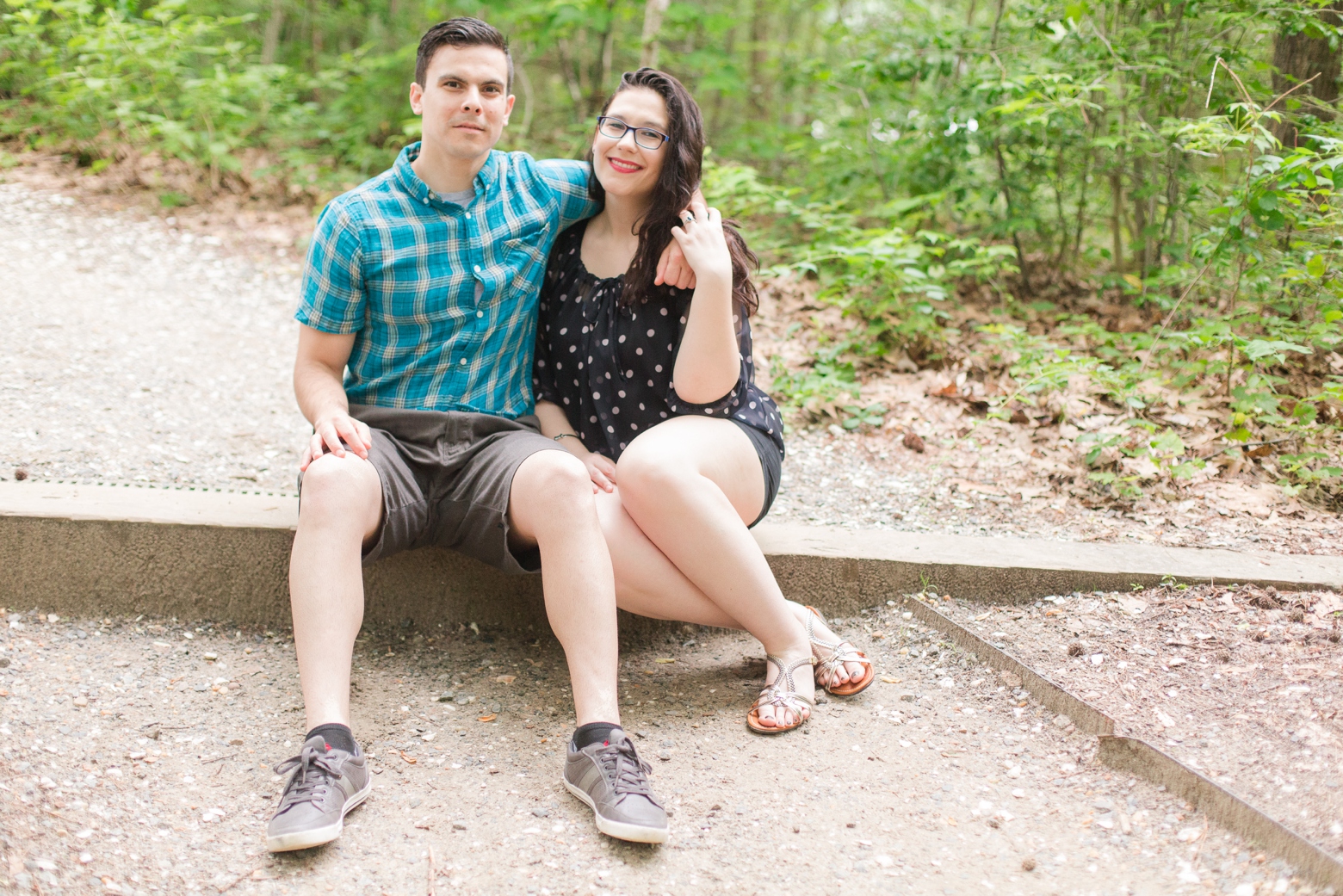 Lions Bridge Engagement Session in Newport News by Angie McPherson Photography