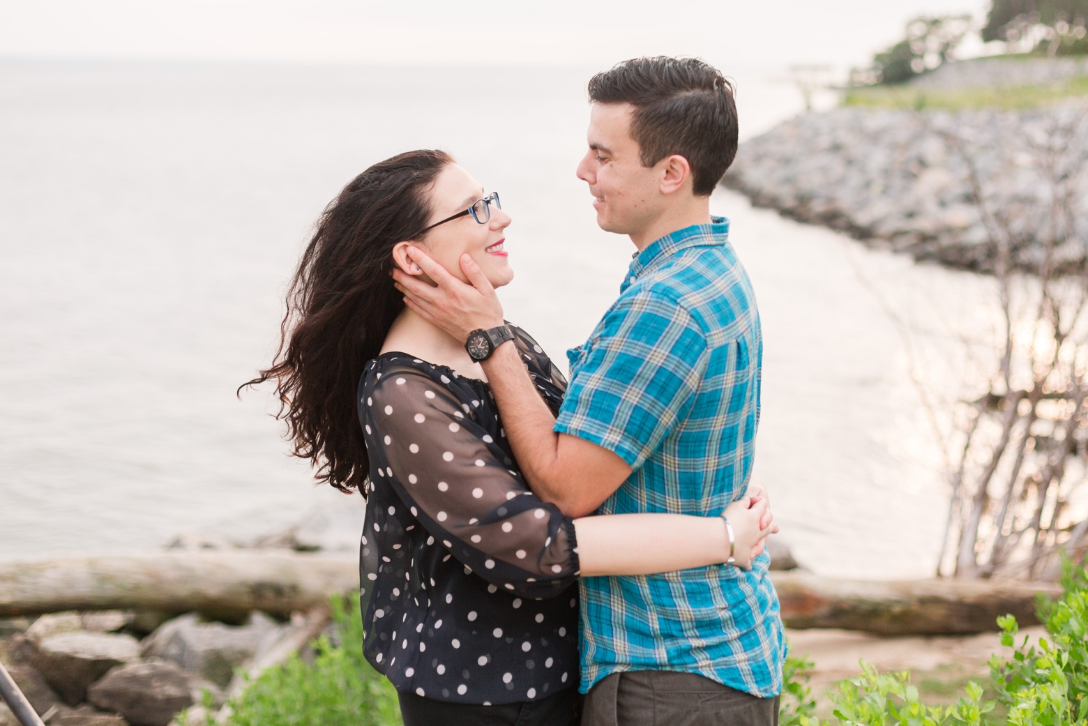 Lions Bridge Engagement Session in Newport News by Angie McPherson Photography