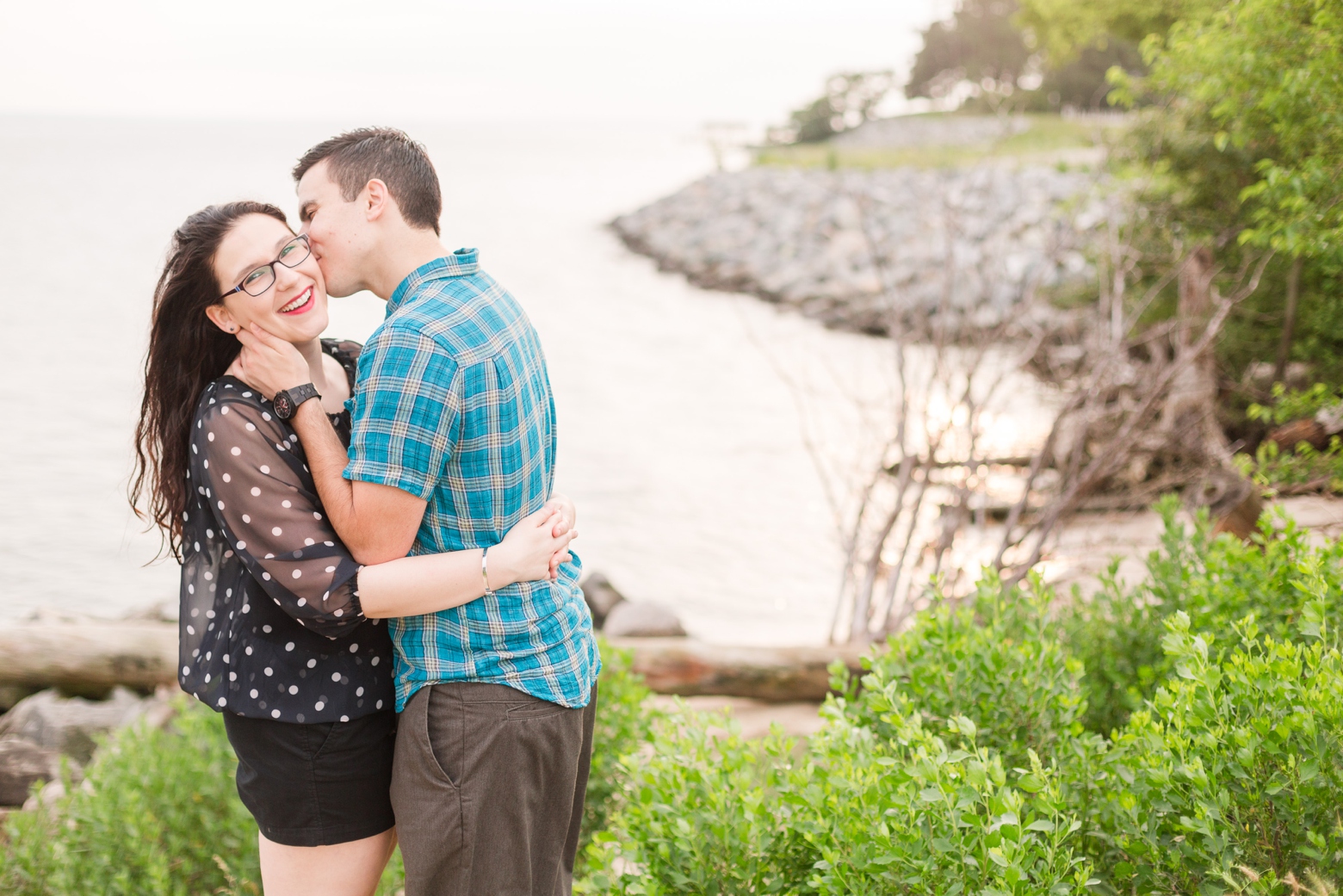 Lions Bridge Engagement Session in Newport News by Angie McPherson Photography