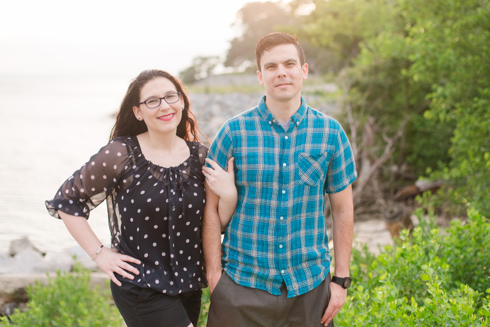 Lions Bridge Engagement Session in Newport News by Angie McPherson Photography