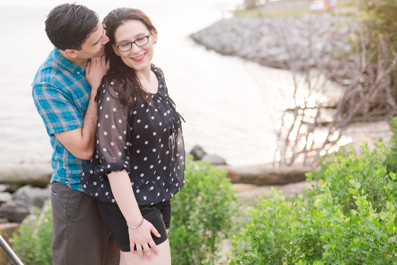 Lions Bridge Engagement Session in Newport News by Angie McPherson Photography