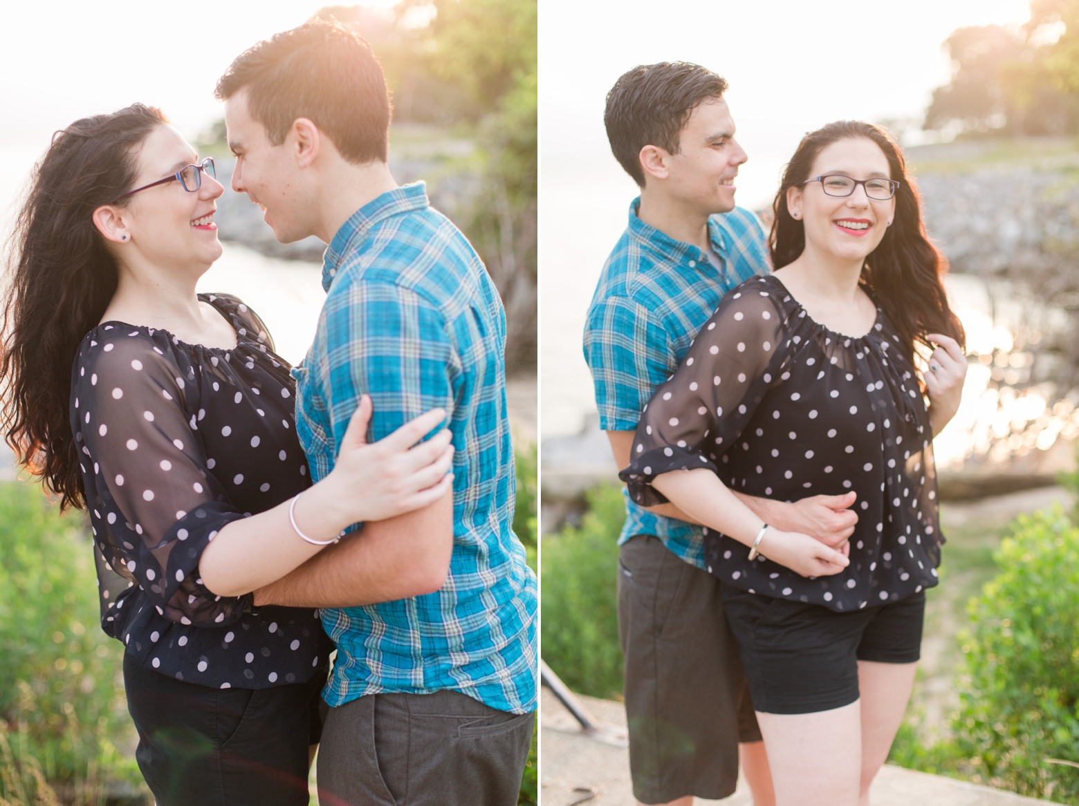 Lions Bridge Engagement Session in Newport News by Angie McPherson Photography