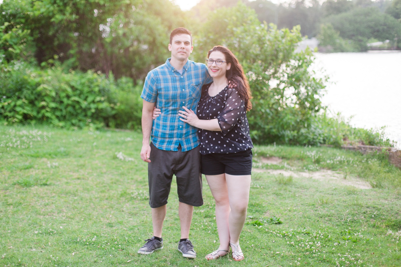 Lions Bridge Engagement Session in Newport News by Angie McPherson Photography