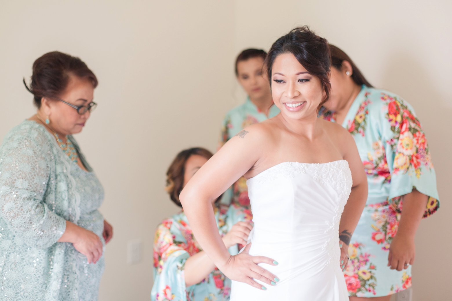 Newport News Luau Themed Wedding by Angie McPherson Photography