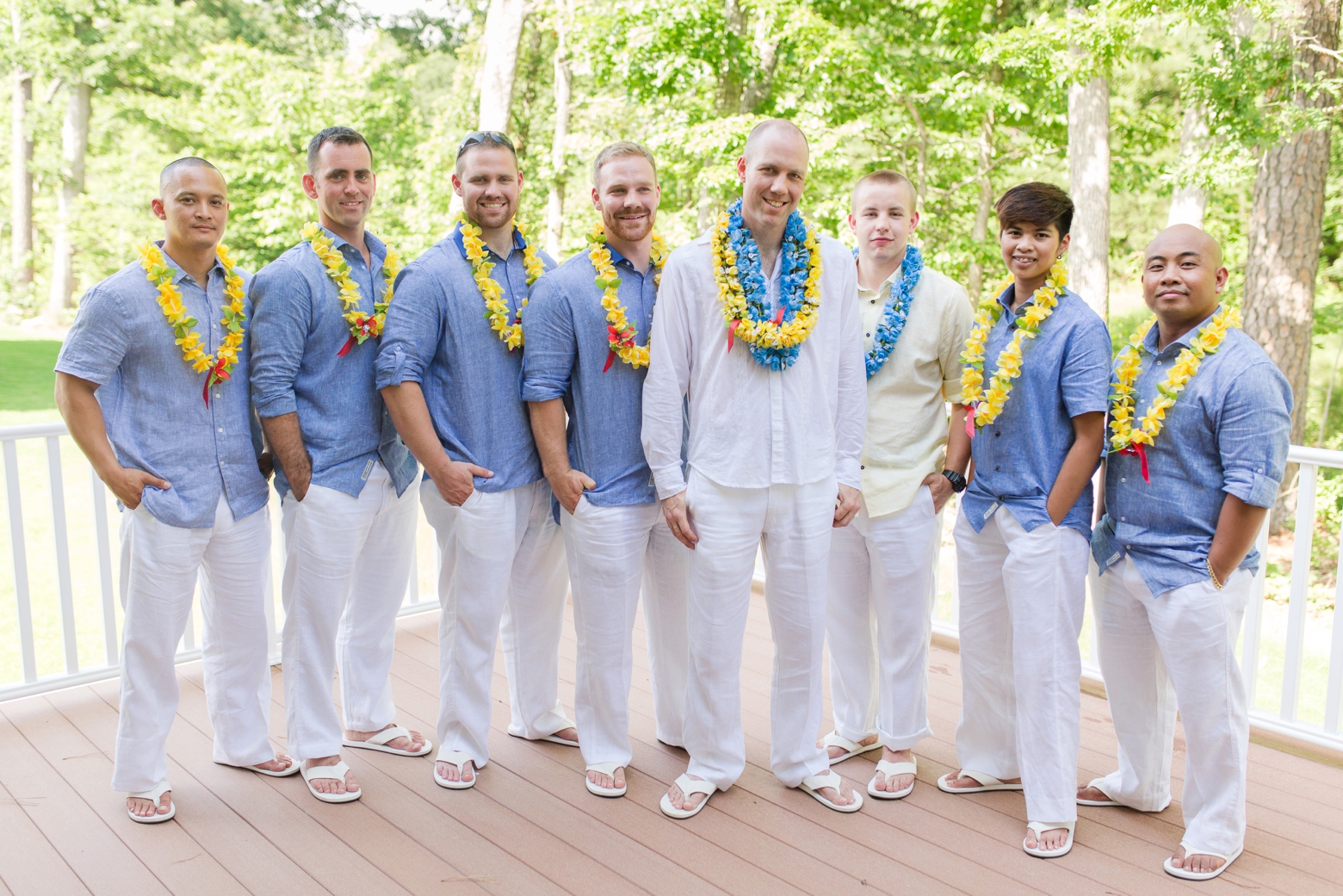 Newport News Luau Themed Wedding by Angie McPherson Photography