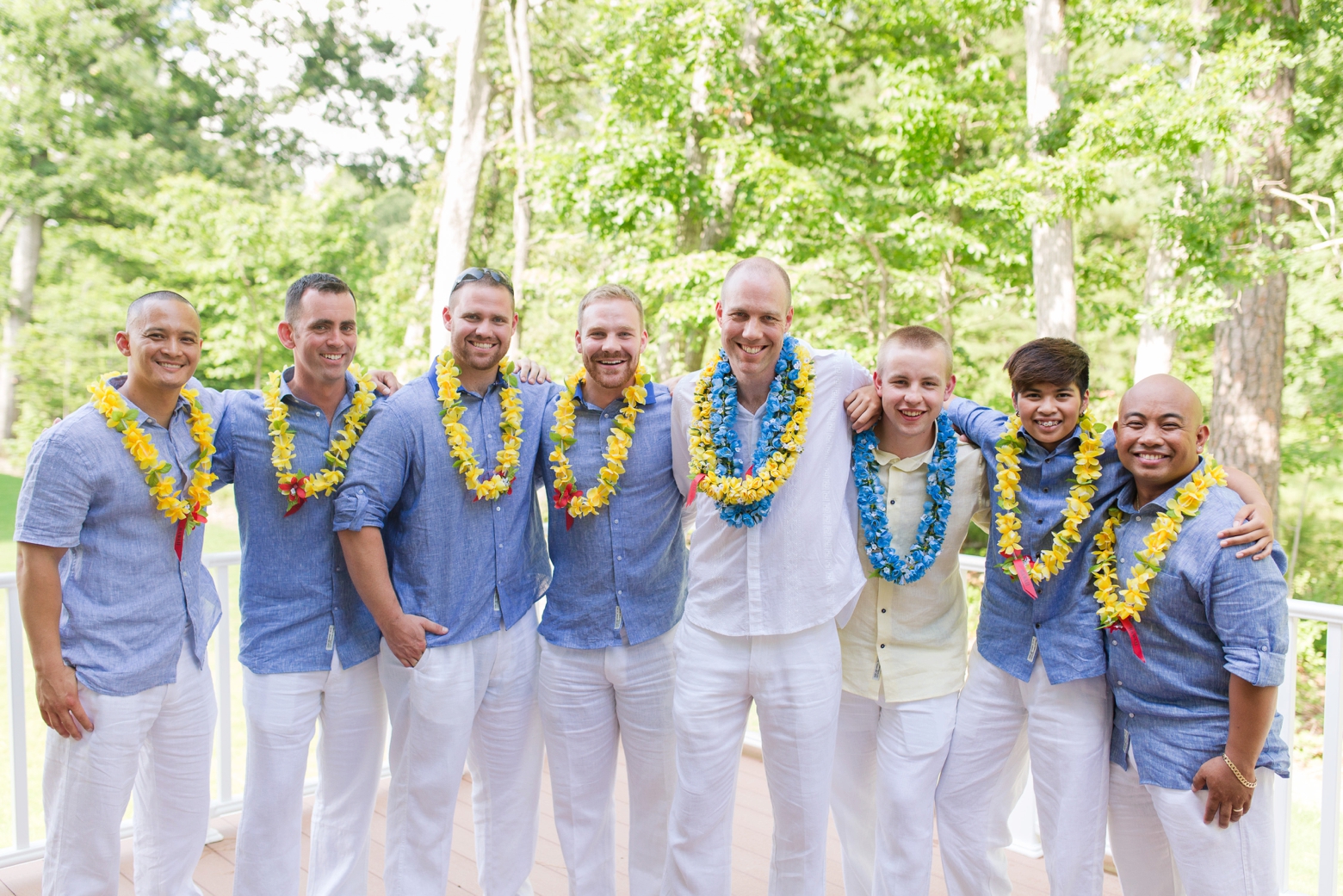 Newport News Luau Themed Wedding by Angie McPherson Photography