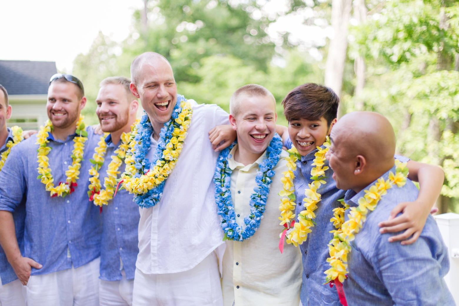 Newport News Luau Themed Wedding by Angie McPherson Photography