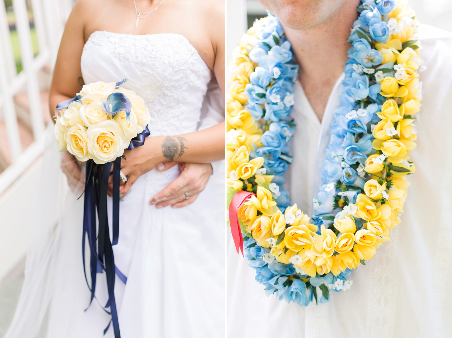 Newport News Luau Themed Wedding by Angie McPherson Photography