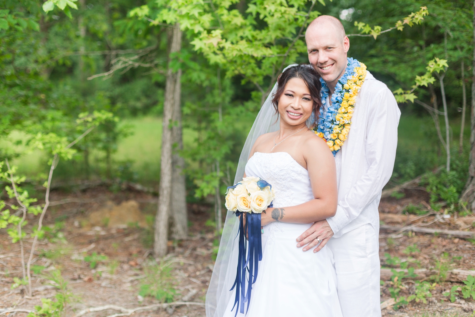 Newport News Luau Themed Wedding by Angie McPherson Photography