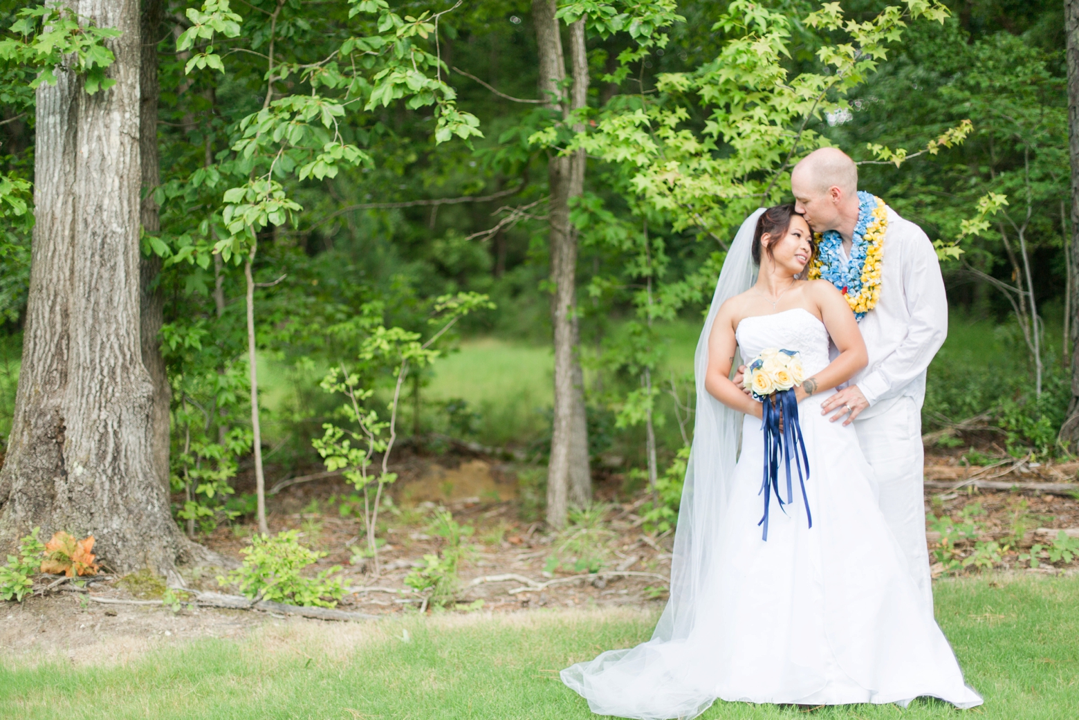 Newport News Luau Themed Wedding by Angie McPherson Photography