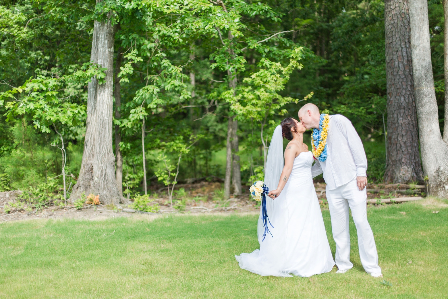 Newport News Luau Themed Wedding by Angie McPherson Photography