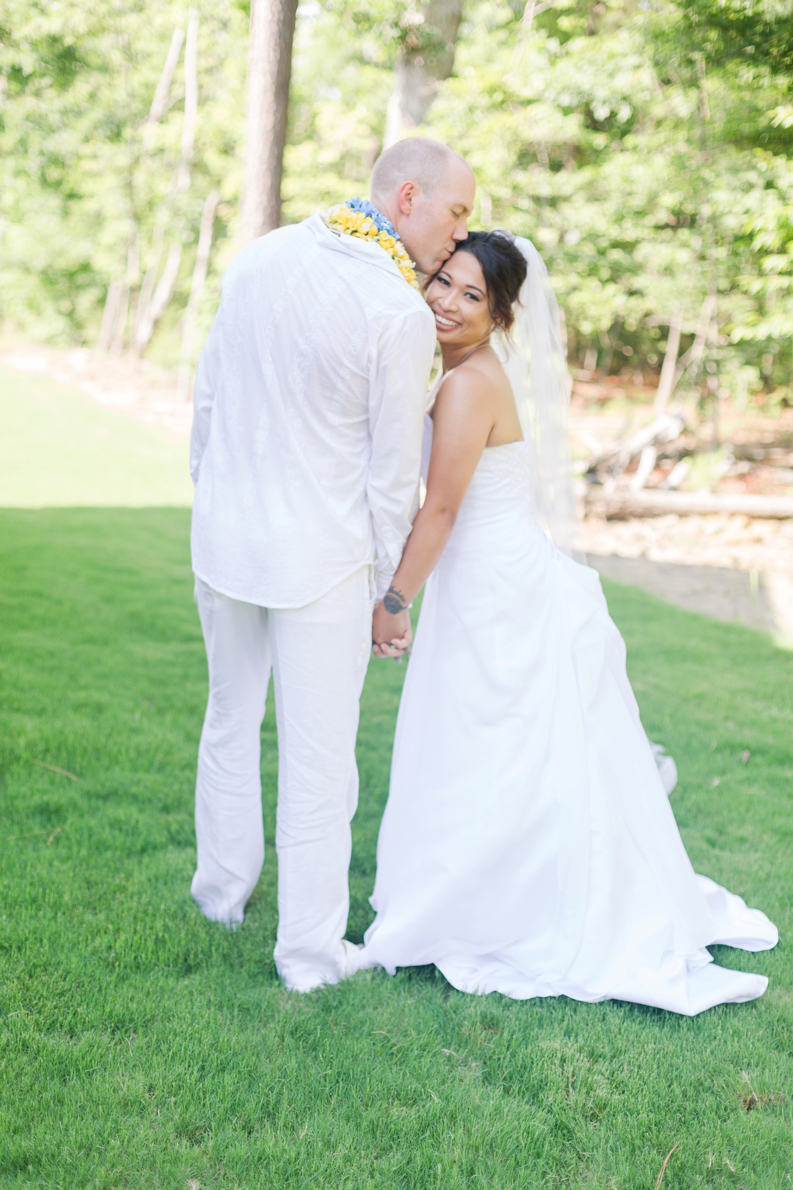 Newport News Luau Themed Wedding by Angie McPherson Photography