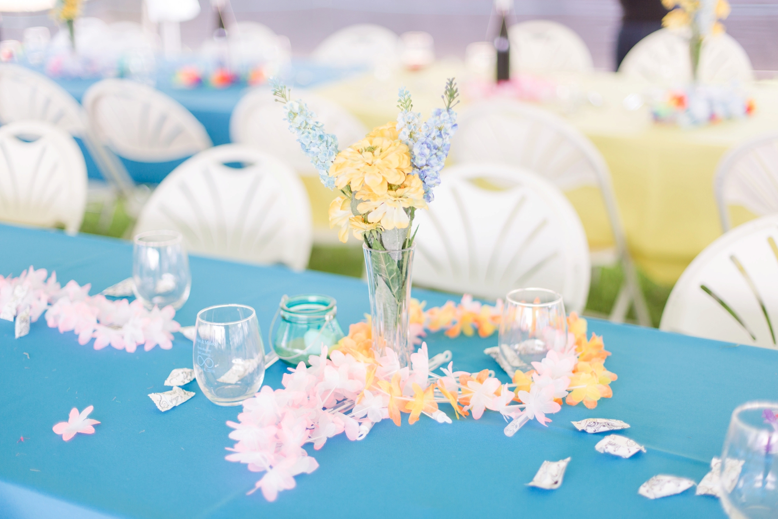 Newport News Luau Themed Wedding by Angie McPherson Photography