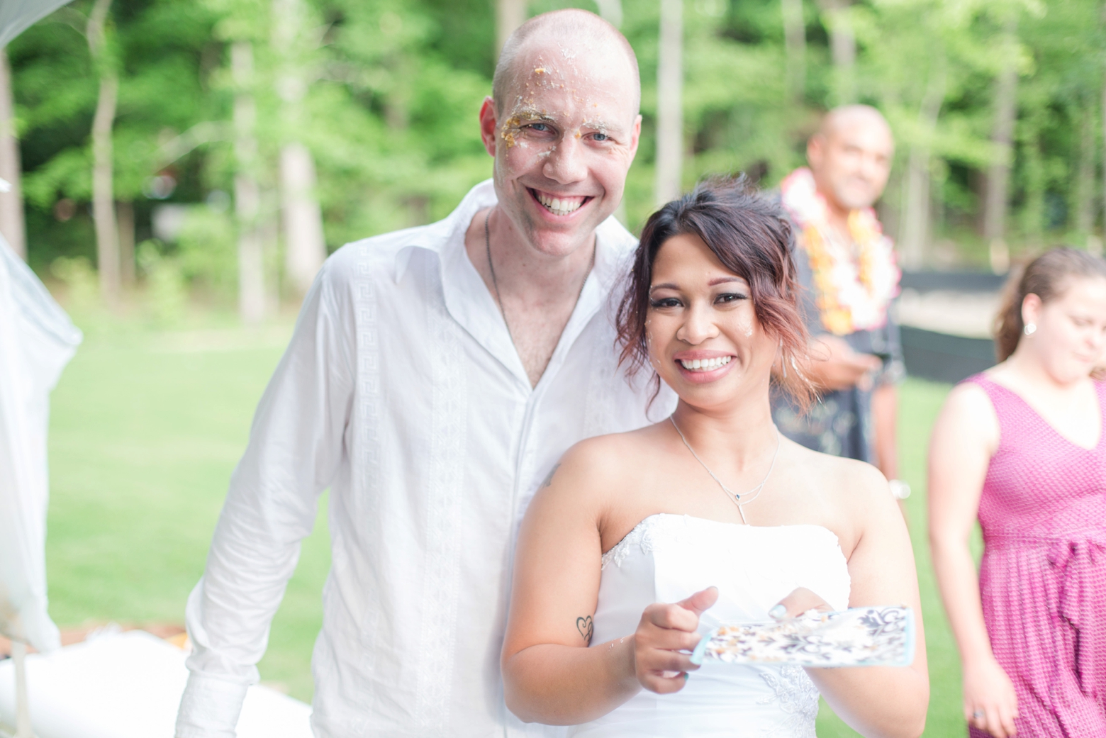 Newport News Luau Themed Wedding by Angie McPherson Photography