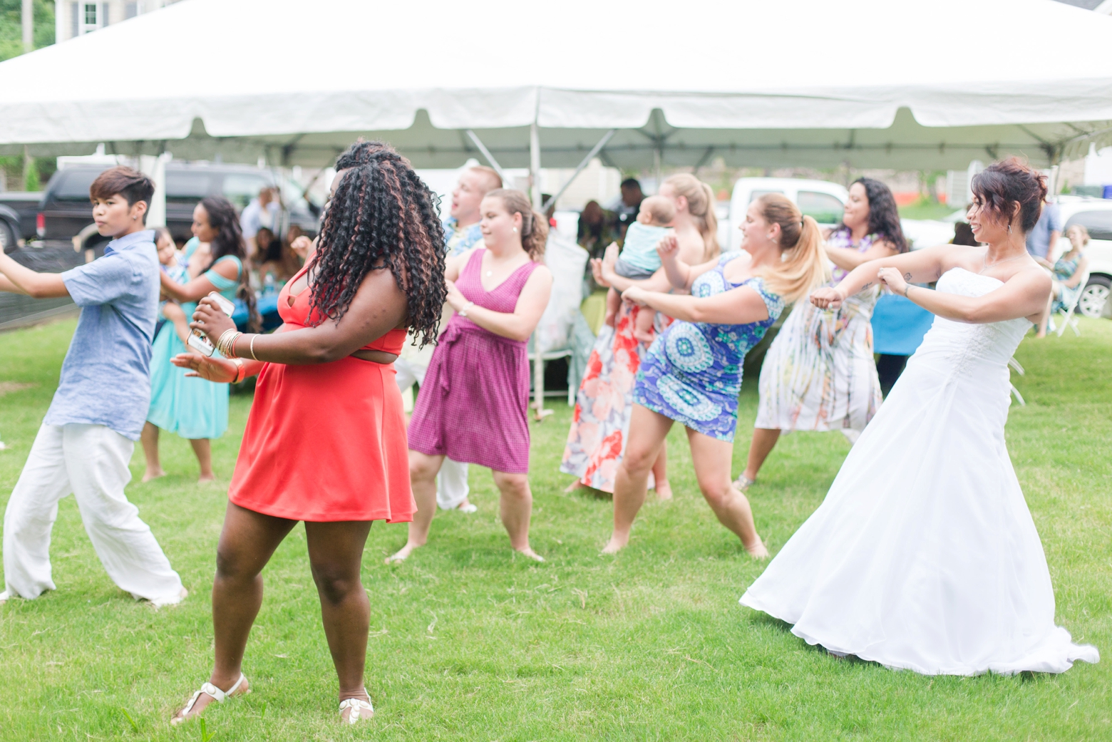 Newport News Luau Themed Wedding by Angie McPherson Photography