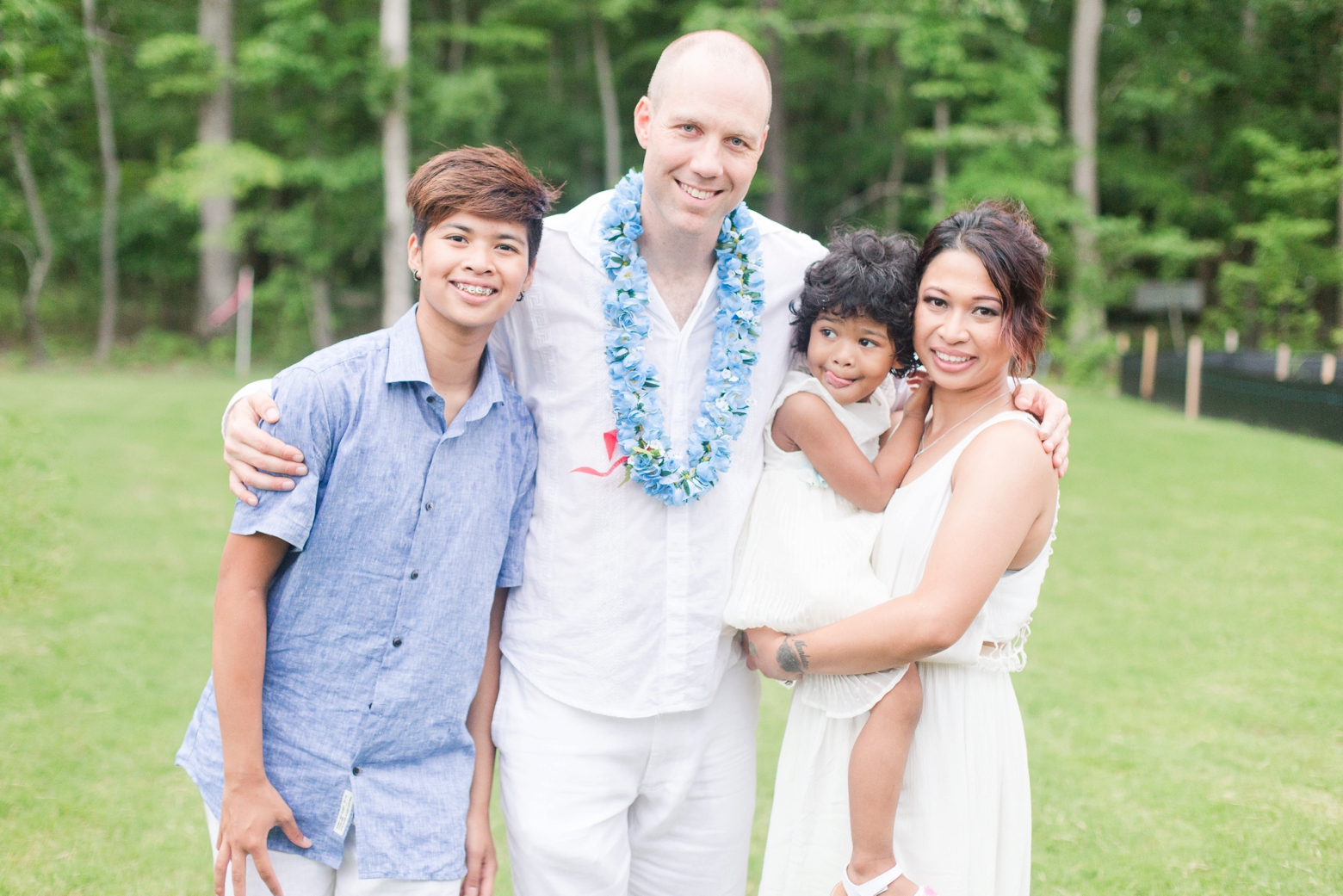 Newport News Luau Themed Wedding by Angie McPherson Photography