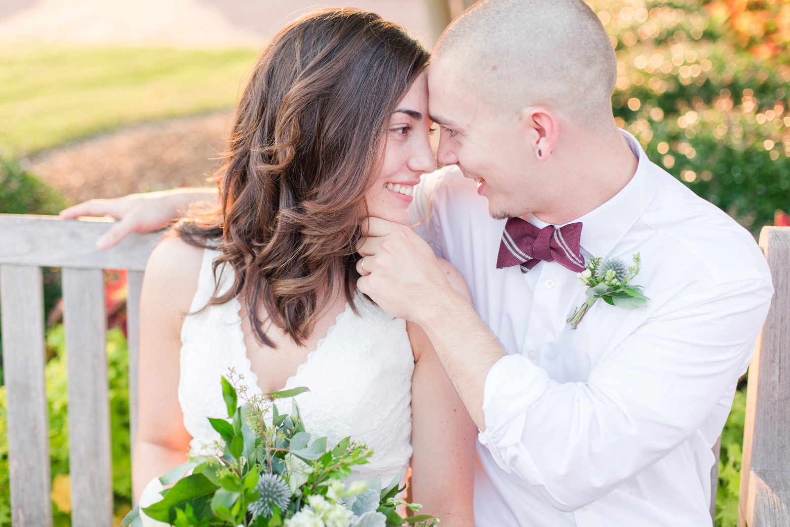 Intimate Yorktown Beach wedding by Angie McPherson Photography