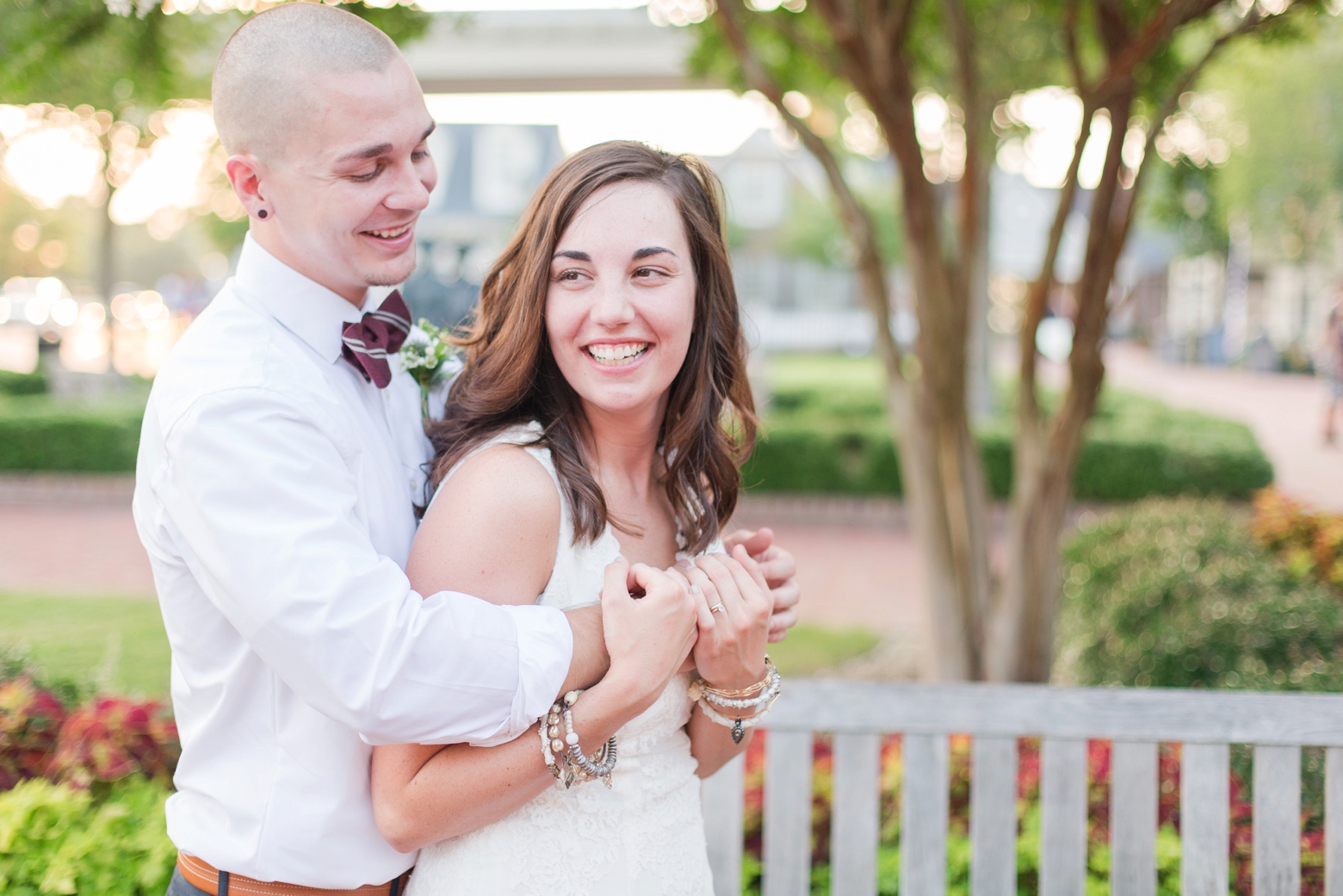 Intimate Yorktown Beach wedding by Angie McPherson Photography