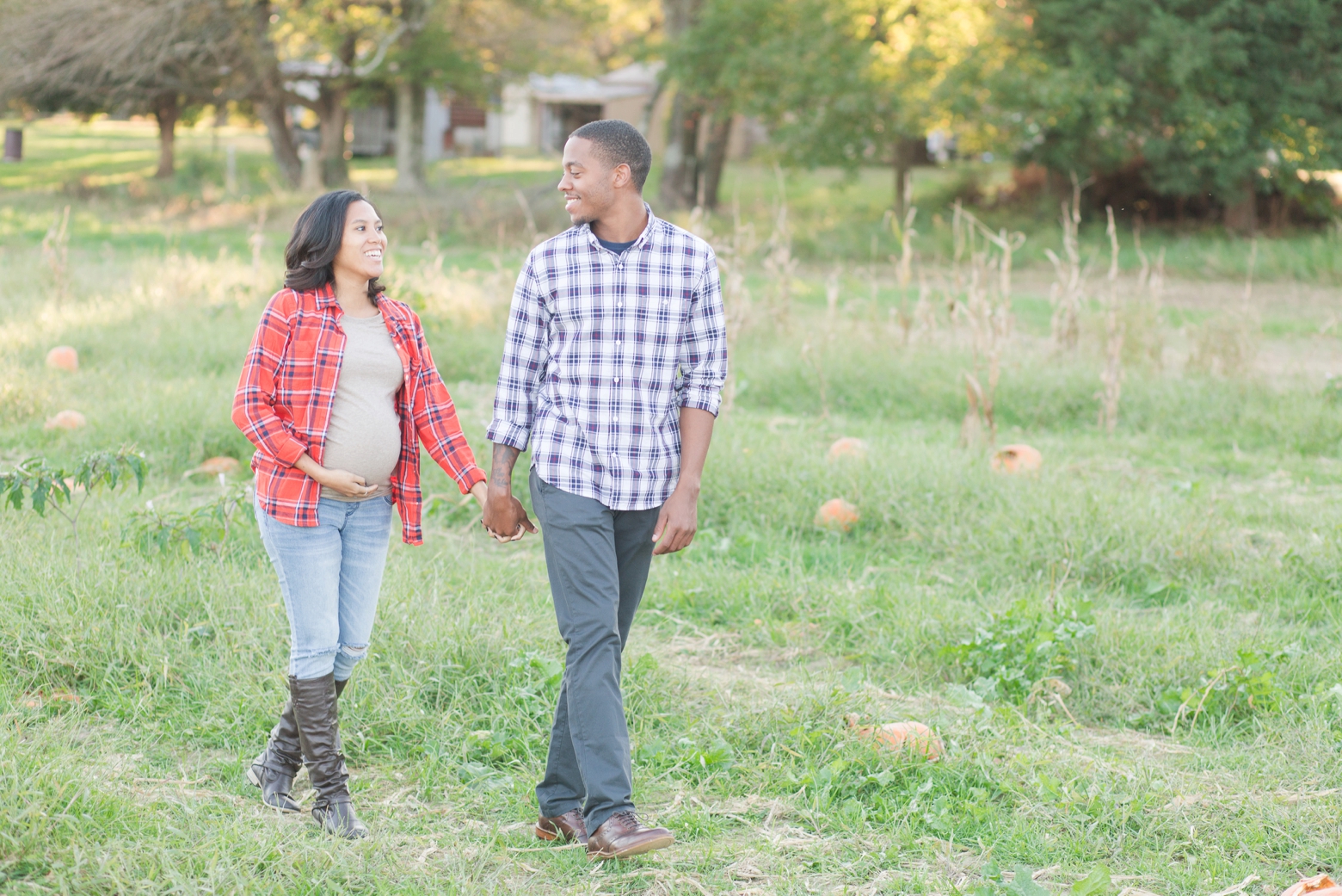 Pumpkin Patch Maternity Photography by Angie McPherson Photography