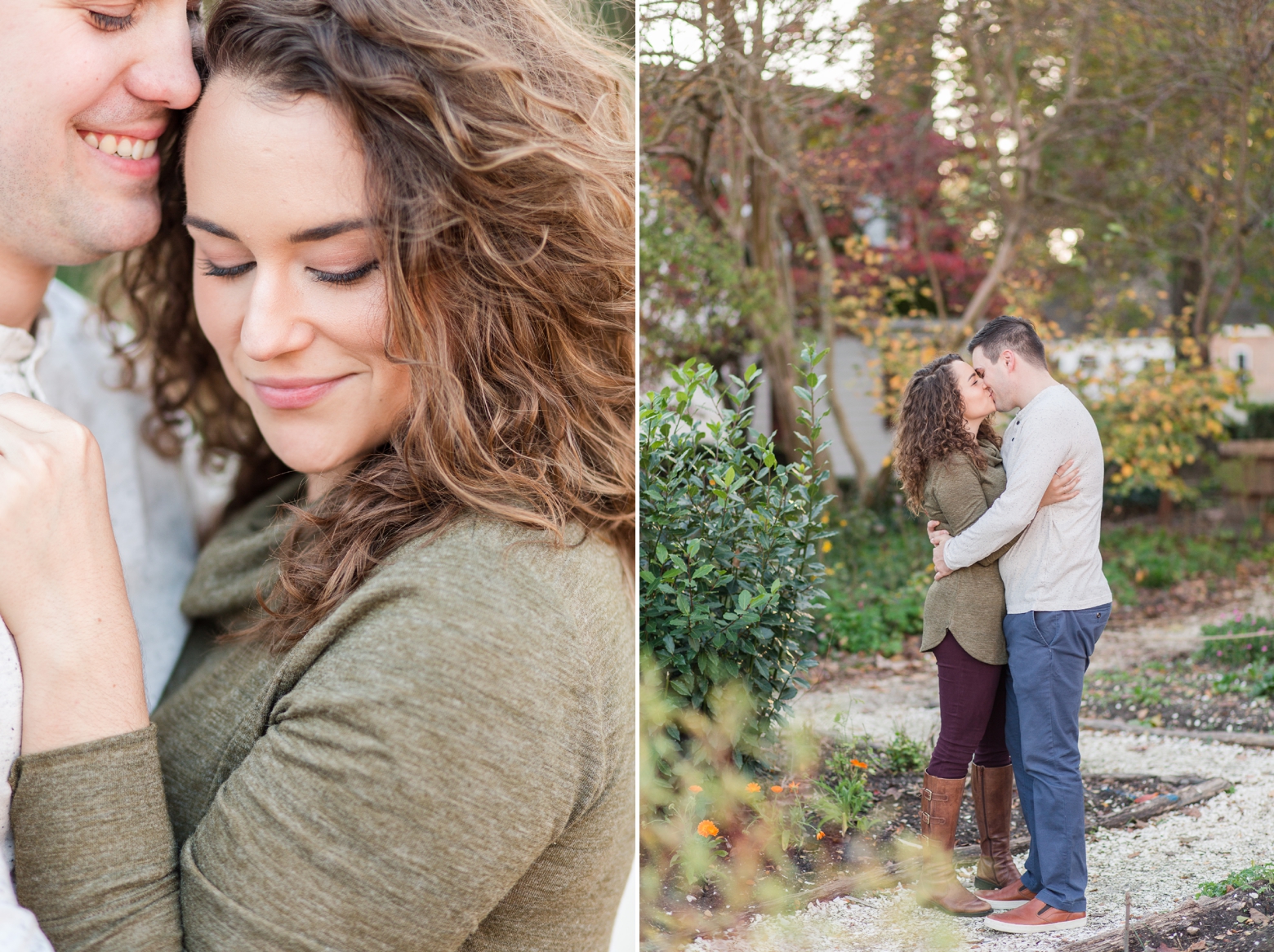 Colonial Williamsburg Engagement Photography by Angie McPherson Photography