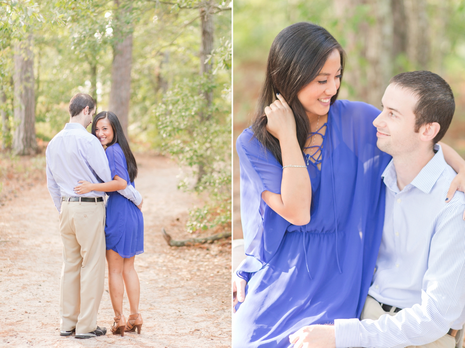 First Landing State Park Engagement by Angie McPherson Photography
