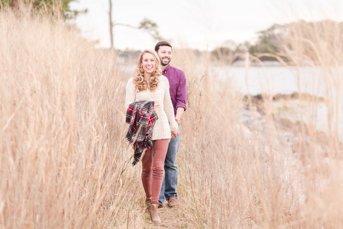 First Landing State Park Engagement Photography by Angie McPherson Photography
