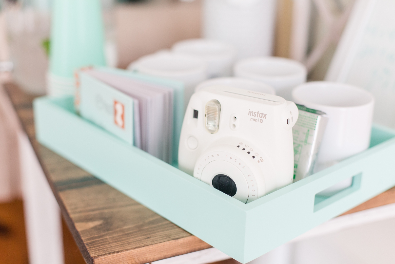 product photography for instax mini camera