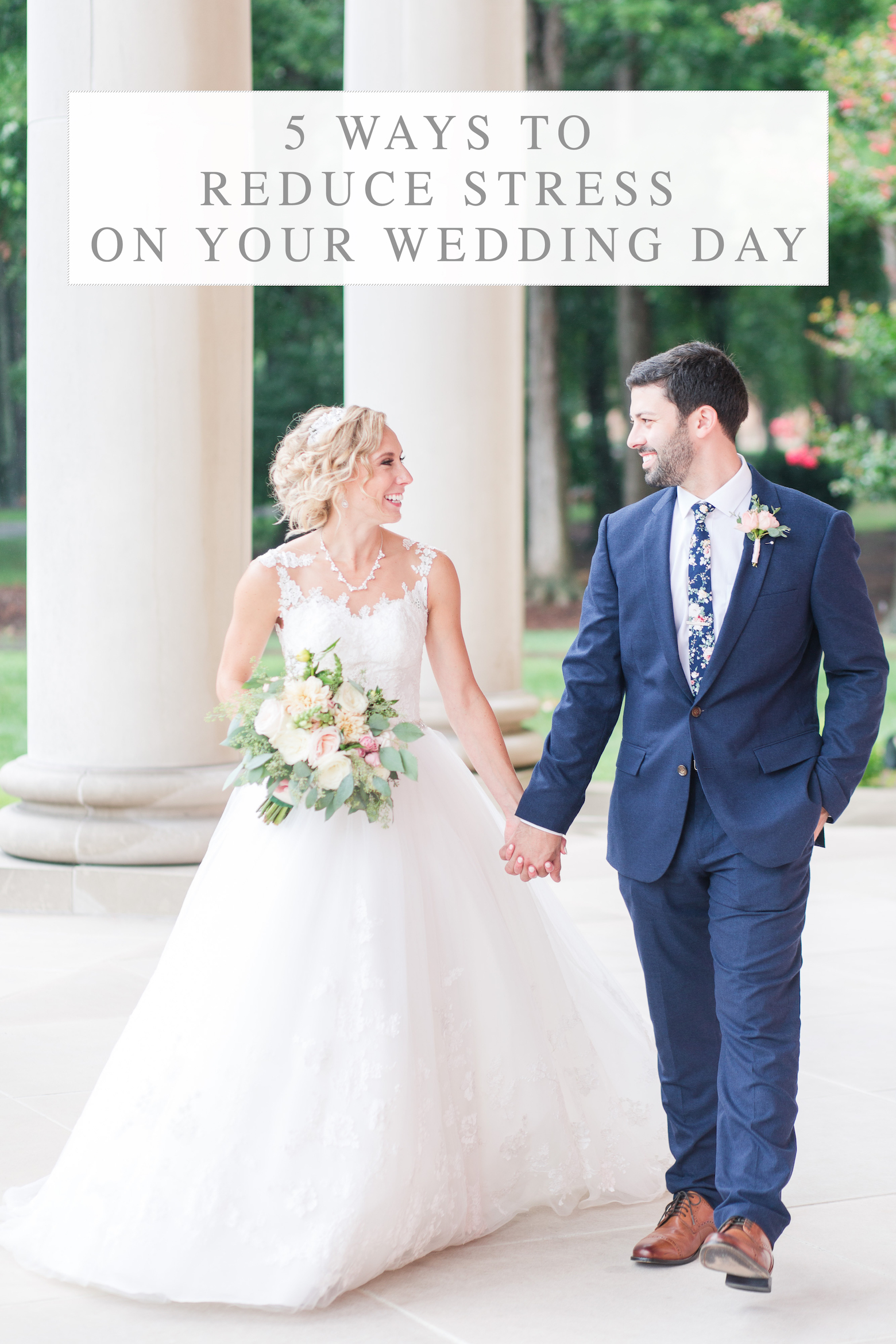 5 Ways to Reduce Stress on Your Wedding Day | Angie McPherson Photography