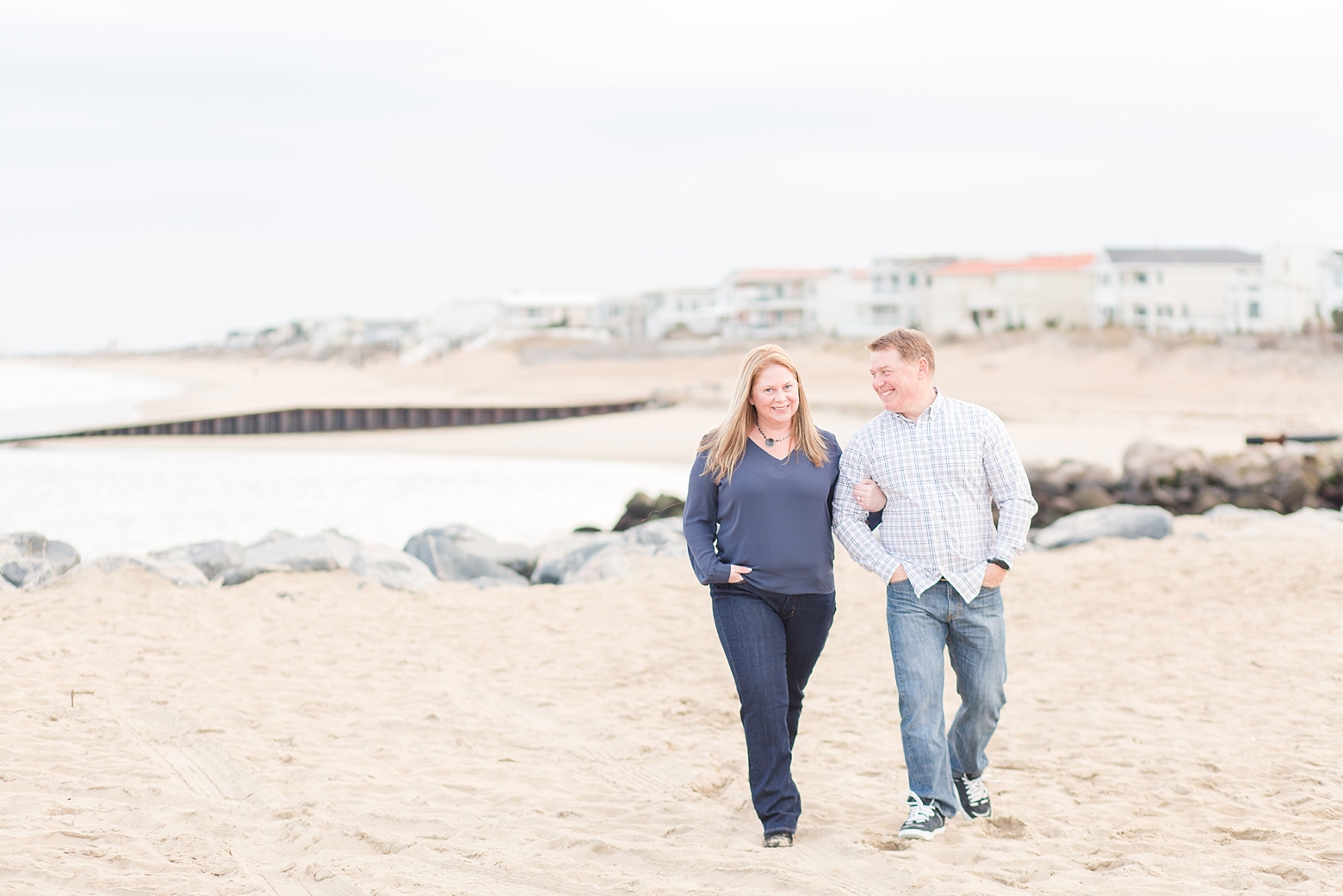 Virginia Beach Oceanfront Engagement Photography by Angie McPherson Photography