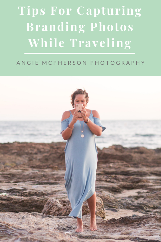 Tips for capturing branding photos while traveling | Angie McPherson Photography