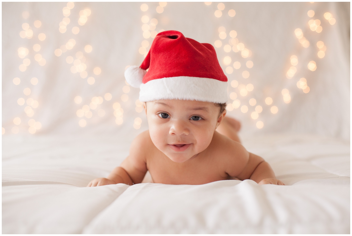Koa's Christmas Pictures | DIY Baby and Christmas Lights Photography ...