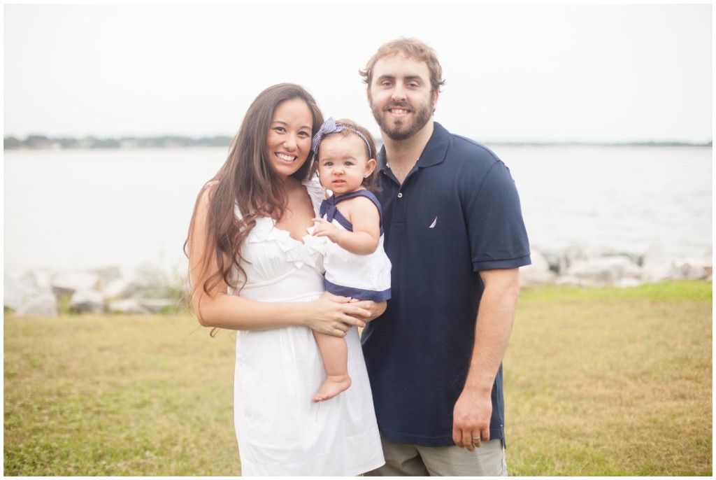 Kamryn turns  one McPherson Photography Yorktown Beach Family