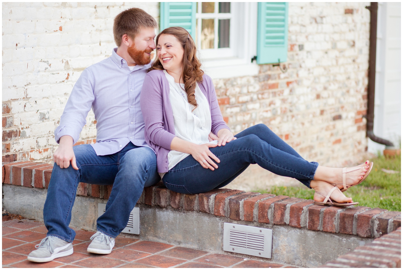 Yorktown Beach Engagement Kate John_0001