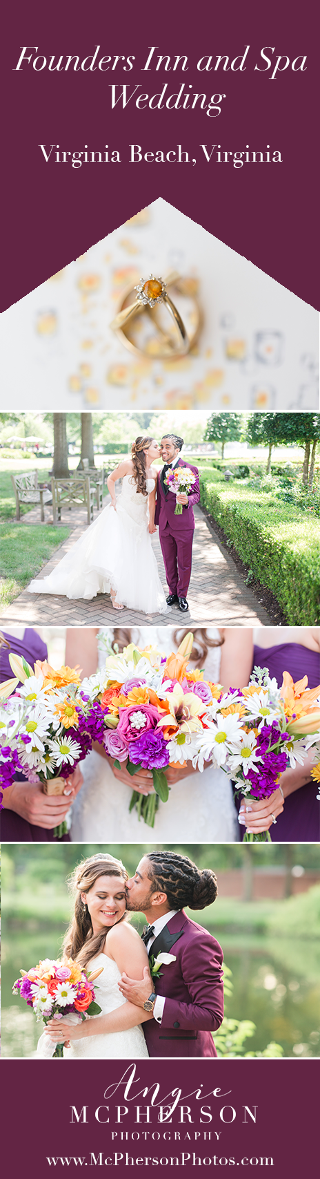 Disney Themed Founders Inn and Spa Wedding by Angie McPherson Photography