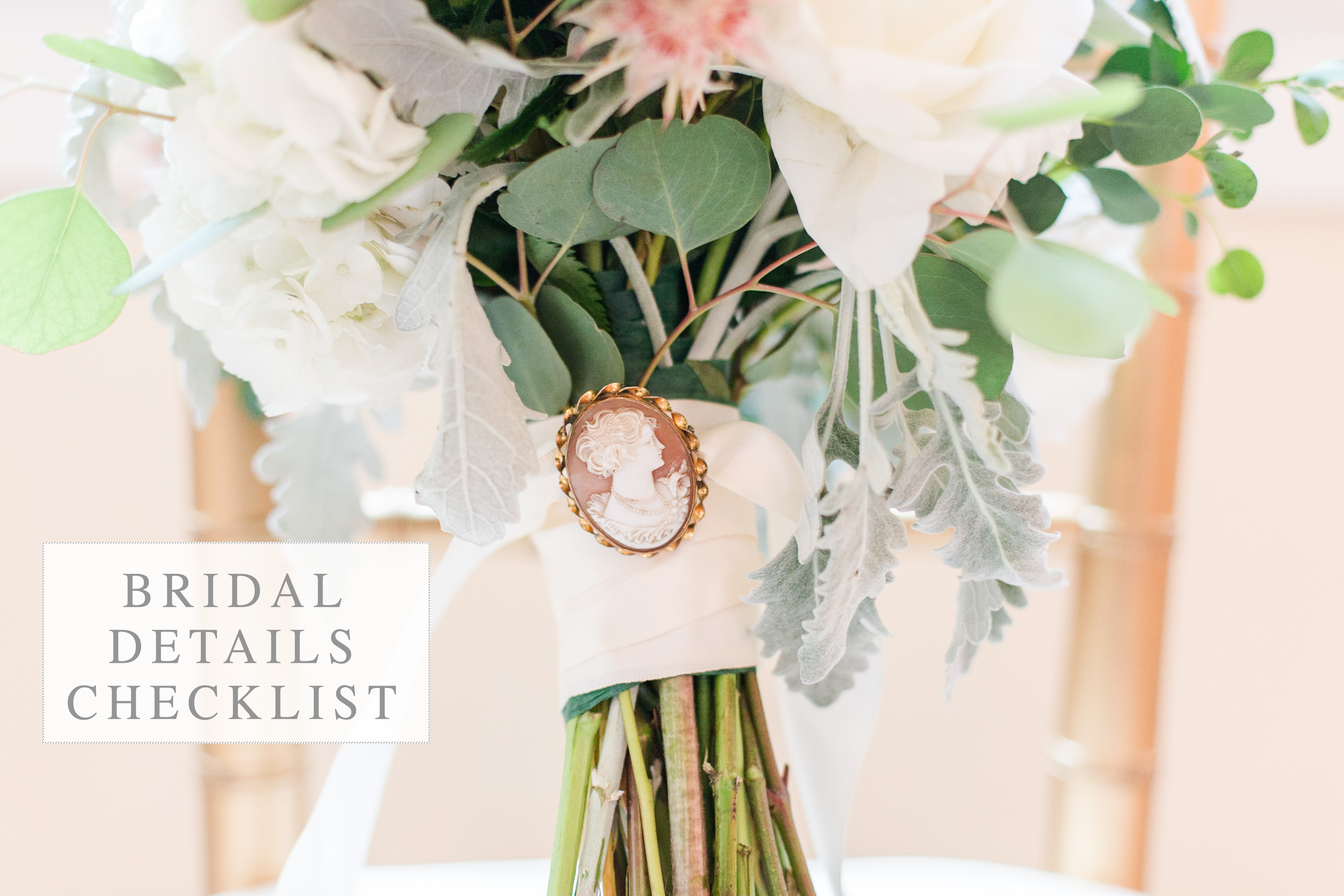 Bridal Details Checklist by Angie McPherson Photography