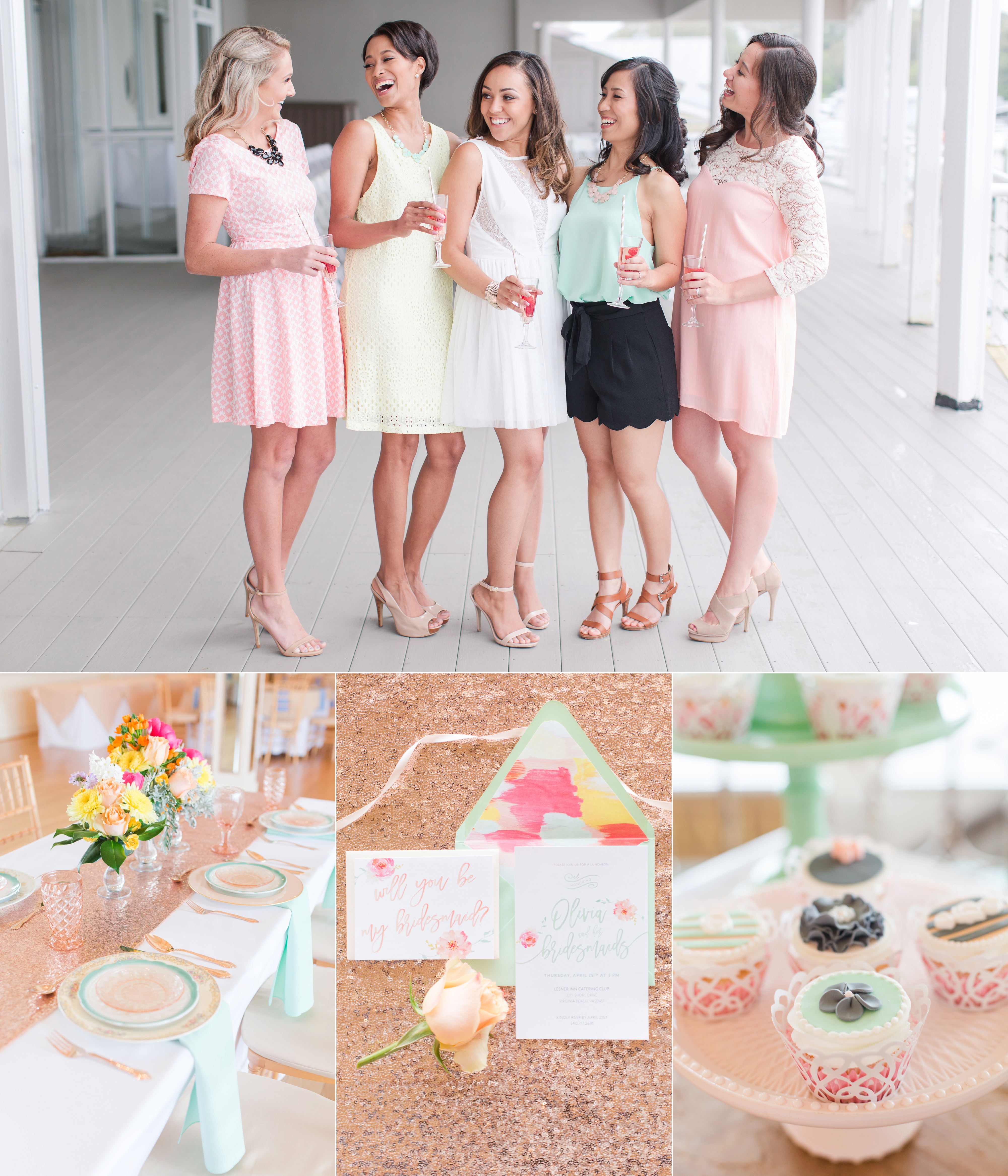 Bridesmaid Luncheon by Angie McPherson Photography