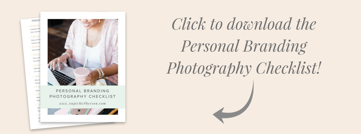 Ways to Use Your Personal Branding Photos by Angie McPherson Photography