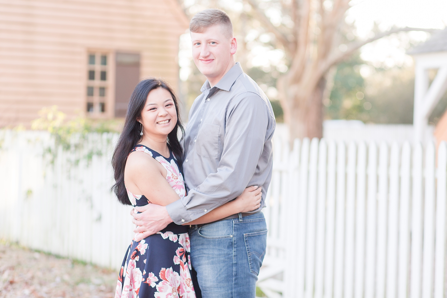 Colonial Williamsburg Engagement Photography by Angie McPherson Photography