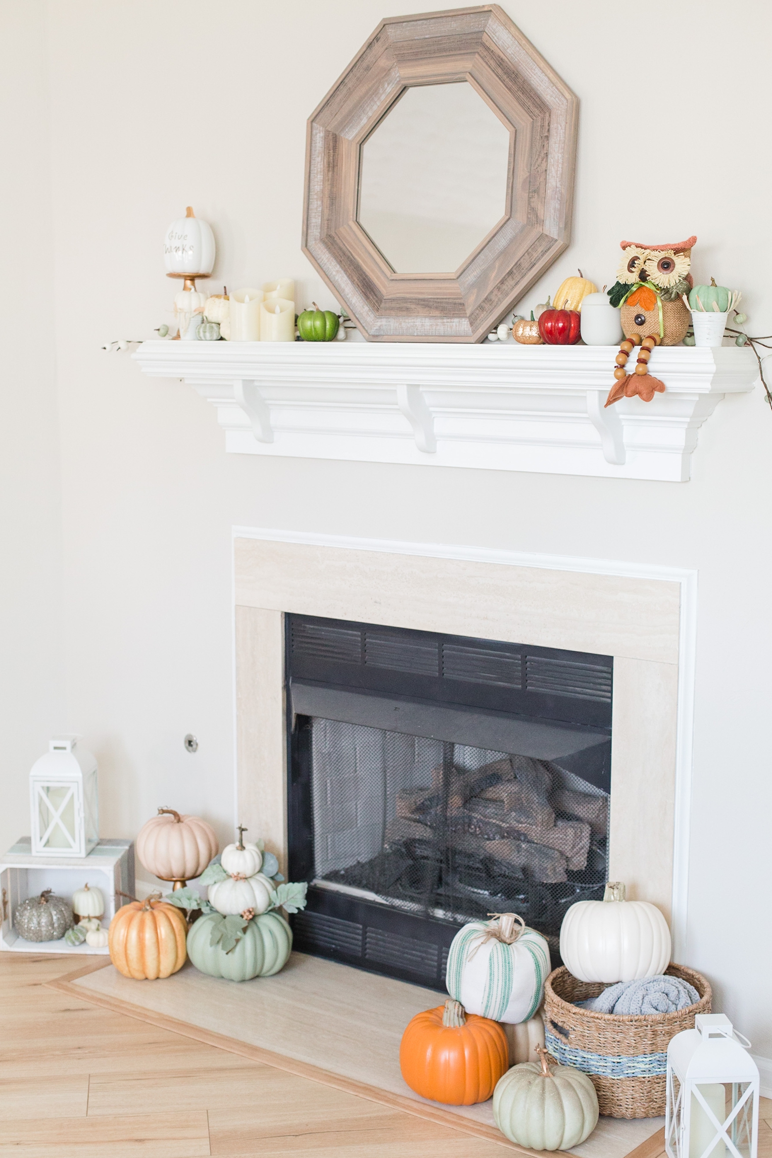 Bright and Airy Fall Decor Inspiration