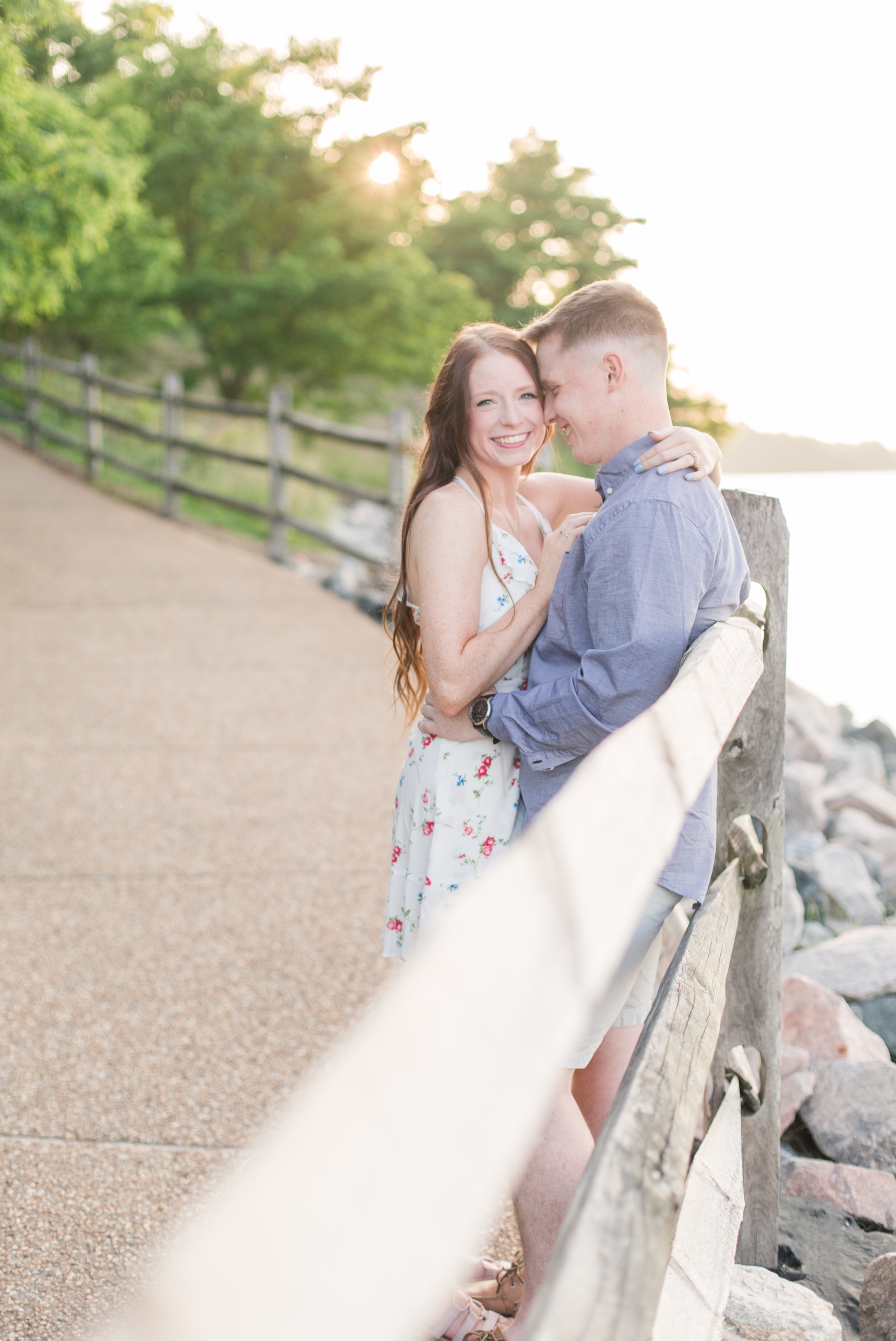 Yorktown Beach Engagement Photography by Angie McPherson Photography