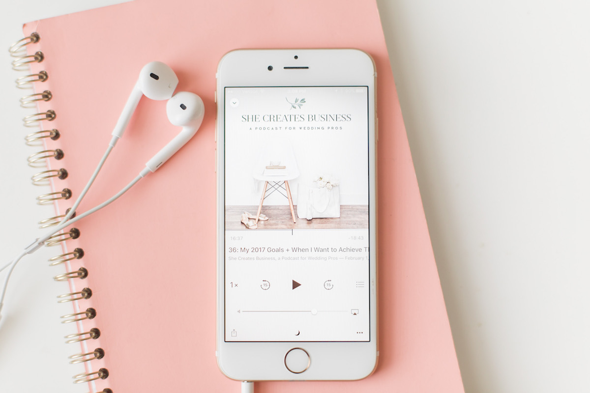 5 Podcasts for Wedding Pros compiled by Angie McPherson Photography